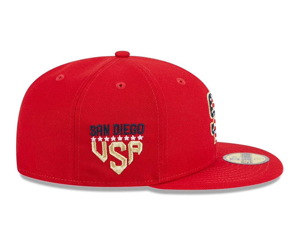 New Era San Diego Padres 4th of July 23 59Fifty Fitted Gorra