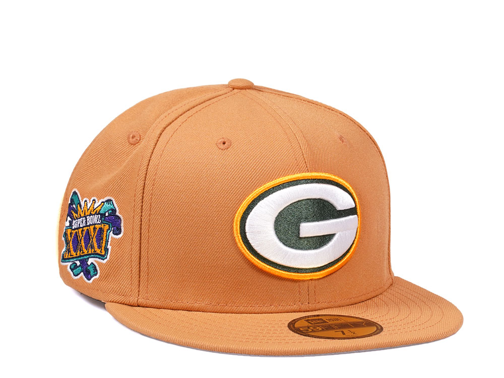 New Era Green Bay Packers Super Bowl XXXI Golden Memories Collection 59Fifty Fitted Gorra