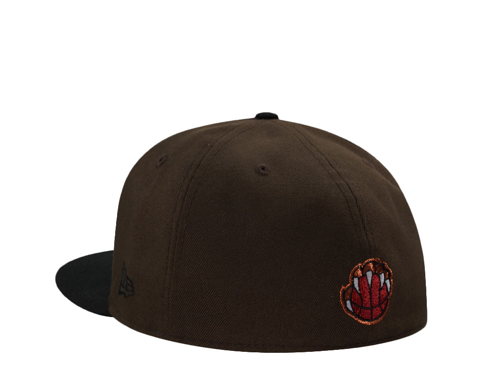 New Era Vancouver Grizzlies Alternate Logo Brown Tow Tone Edition 59Fifty Fitted Gorra