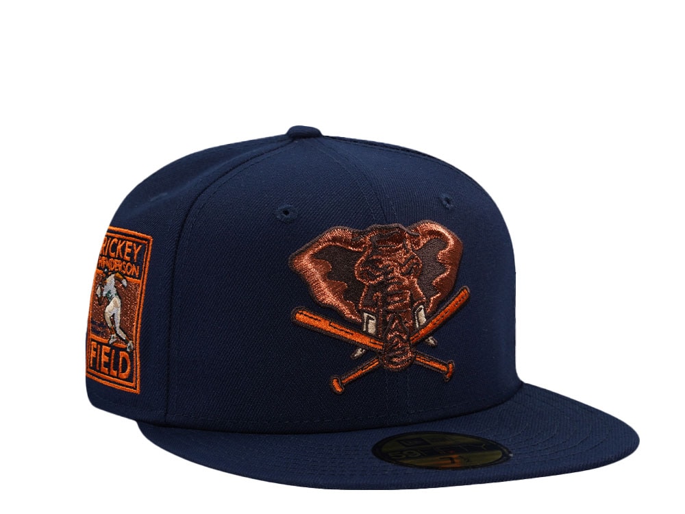 New Era Oakland Athletics Rickey Henderson Filed Copper Prime Edition 59Fifty Fitted Gorra