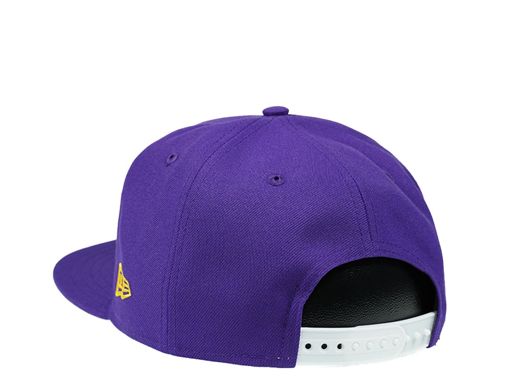 New Era Los Angeles Lakers Purple Skull Edition 9Fifty Snapback Gorra
