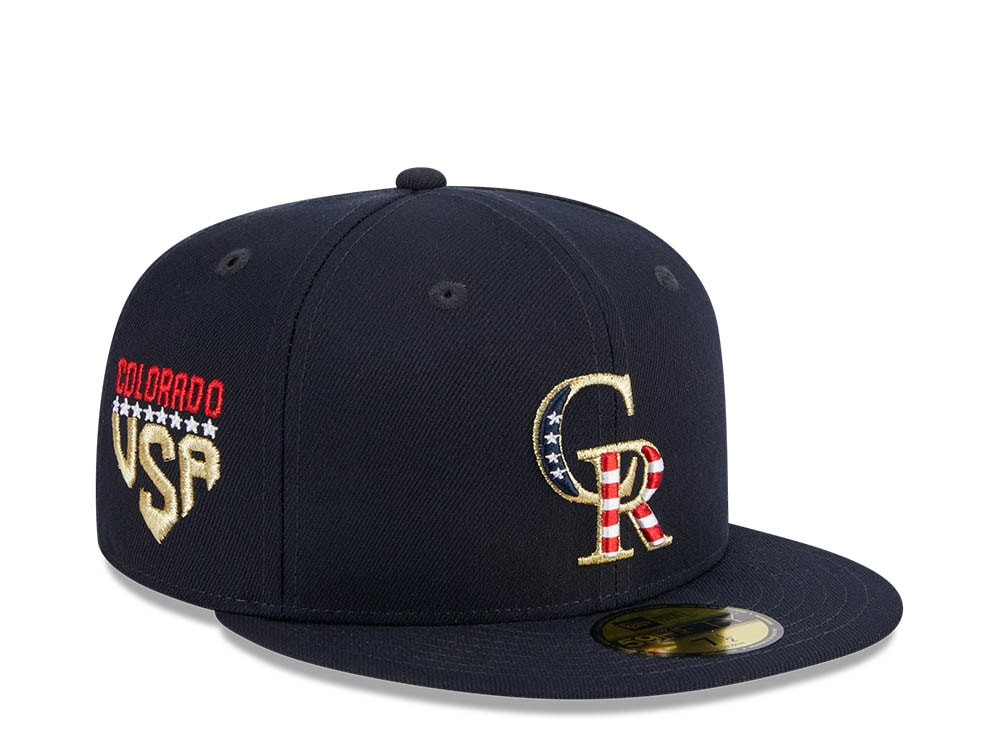 New Era Colorado Rockies 4th of July 23 59Fifty Fitted Gorra