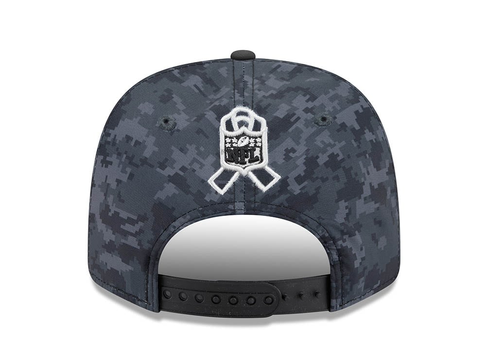 New Era New York Giants NFL Salute to Service 2026 Digi Camo Black 9Seventy Stretch Snapback Gorra