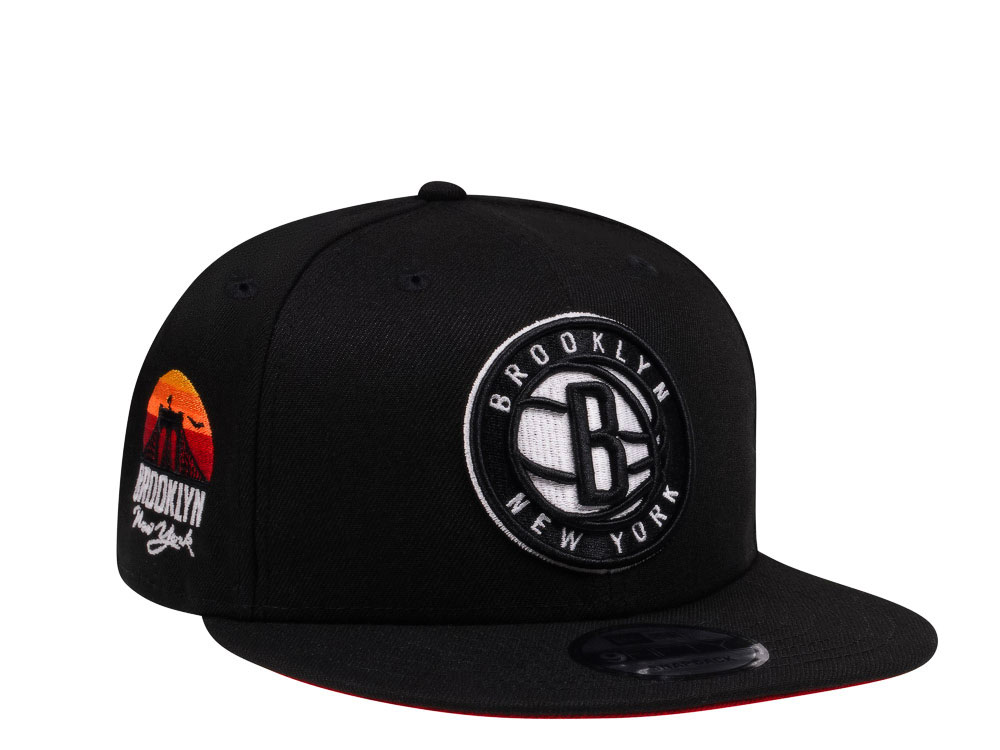 New Era Brooklyn Nets Home Badge Edition 9Fifty Snapback Gorra