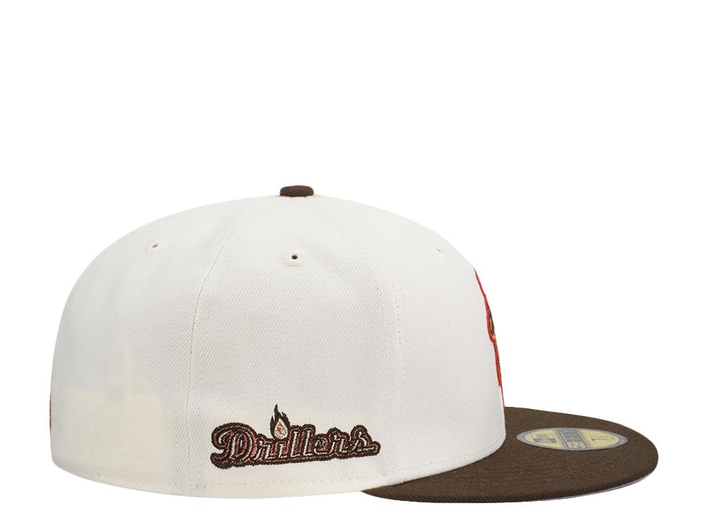 New Era Tulsa Drillers Copper Chrome Edition 59Fifty Fitted Gorra