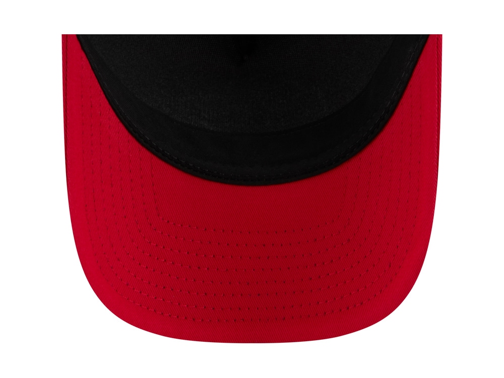 New Era Kansas City Chiefs Official Team Color Edition 9Forty M Crown A Frame Trucker Snapback Gorra