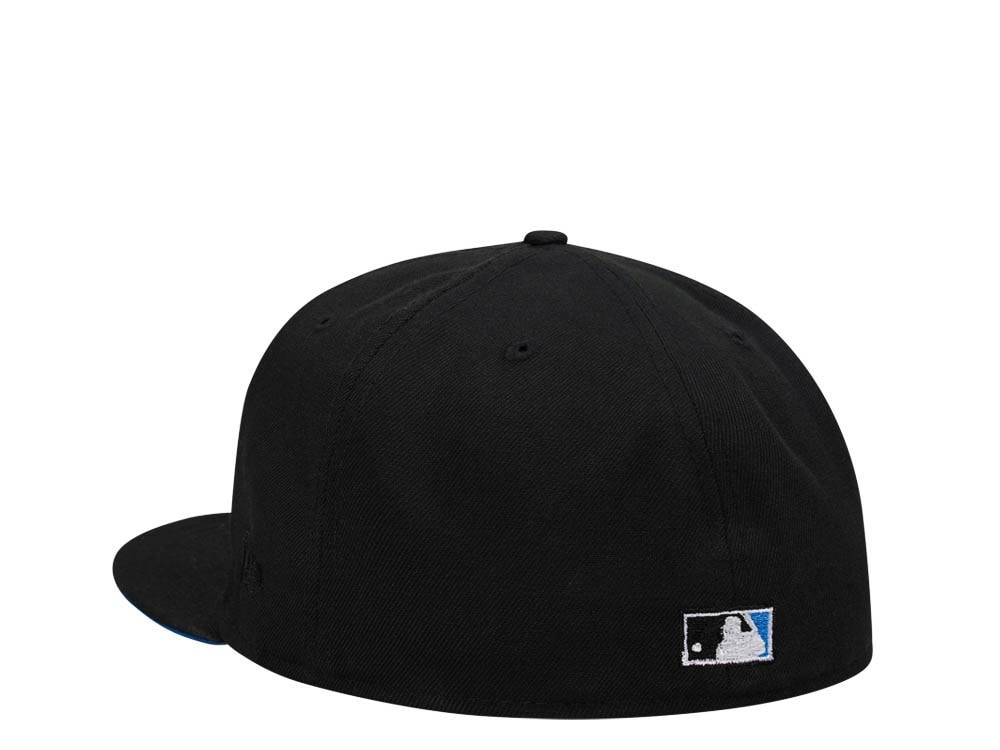 New Era Toronto Blue Jays 25th Anniversary Black Script Edition 59Fifty Fitted Gorra