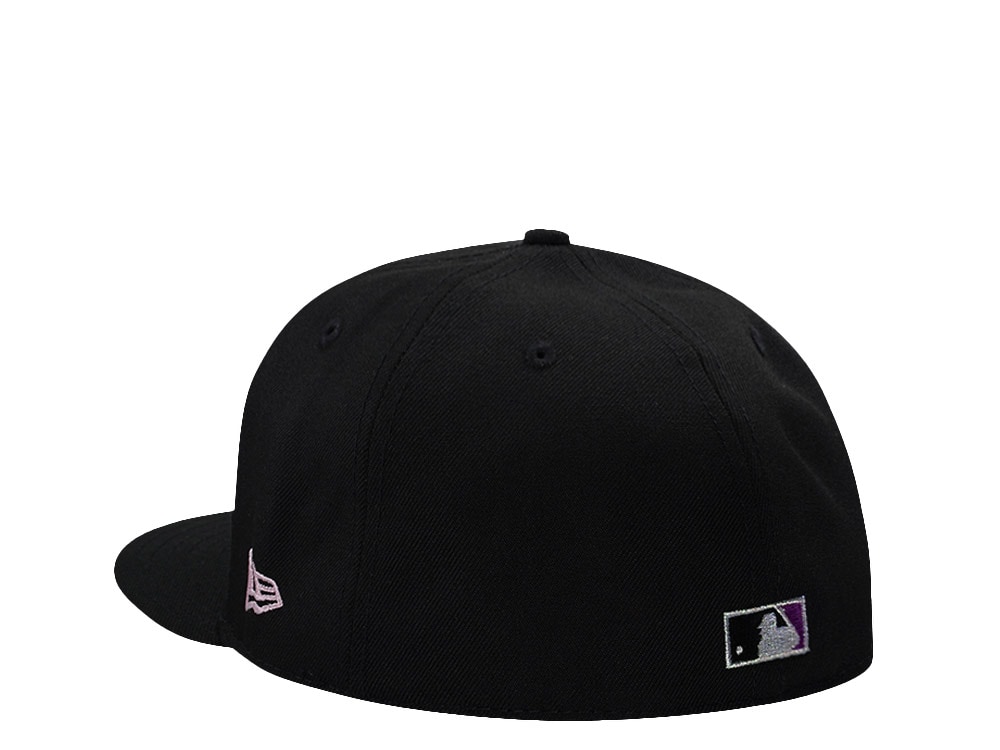 New Era New York Mets Shea Stadium Pink Black Prime Edition 59Fifty Fitted Gorra