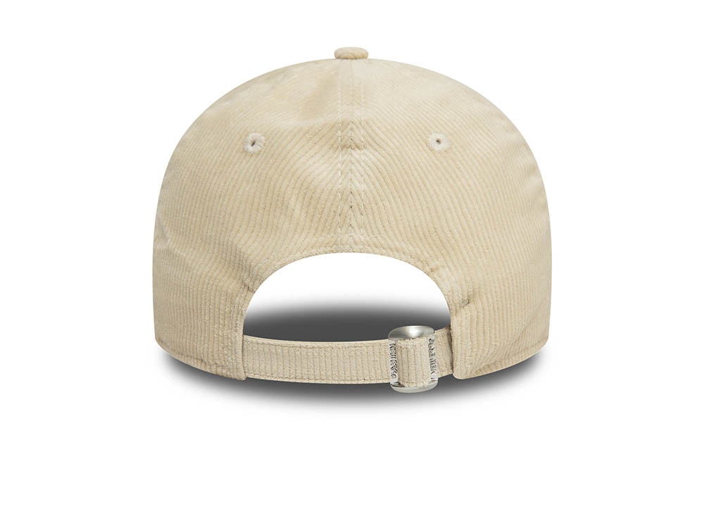New Era New York Yankees Block Corduroy White 9Twenty Strapback Gorra