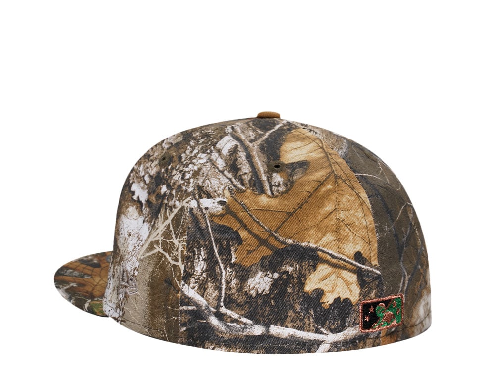New Era Eugene Emeralds All Star Game 2014 Real Tree Outdoor Two Tone Edition 59Fifty Fitted Gorra