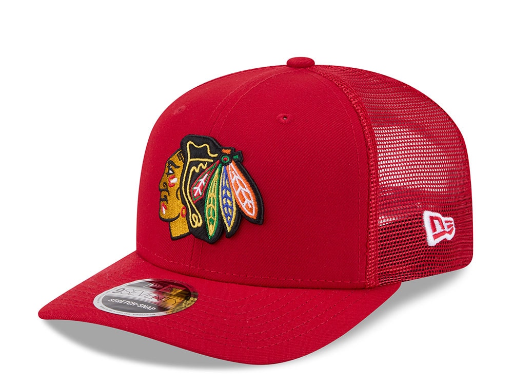 New Era Chicago Blackhawks Red Edition 9Seventy Trucker Snapback Gorra