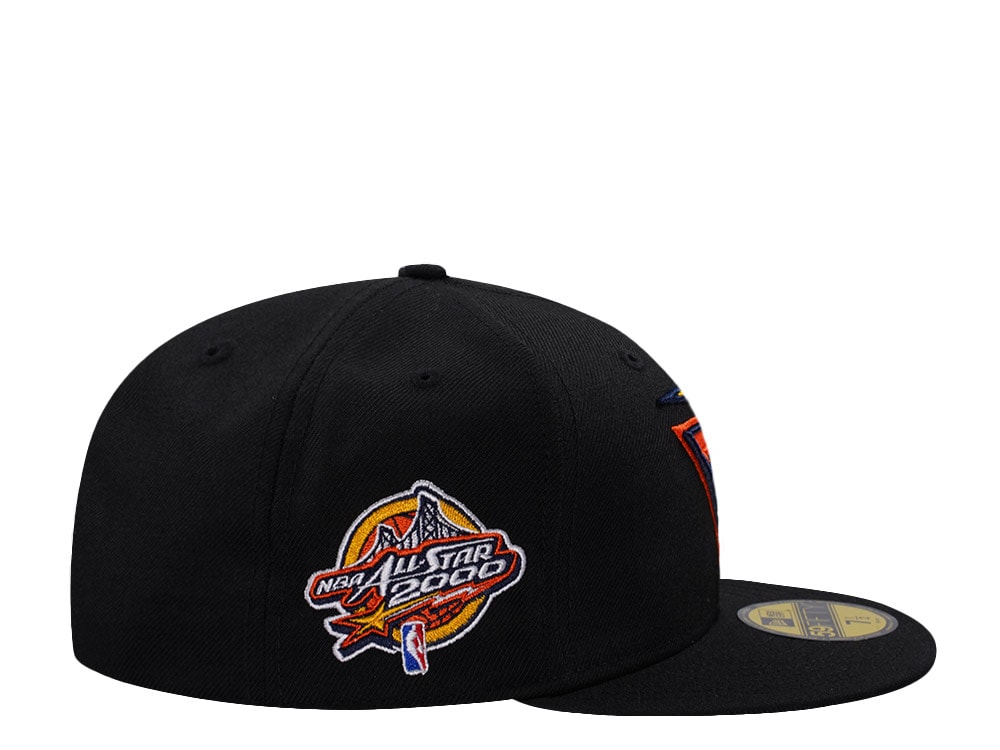 New Era Golden State Warriors All Star Game 2000 Wool Black Throwback Edition 59Fifty Fitted Gorra