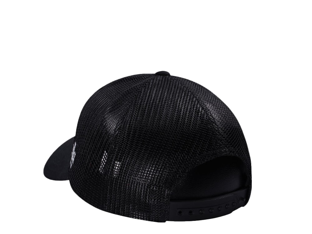 American Needle Mack Truck Square Patch Valin Black Trucker Snapback Gorra