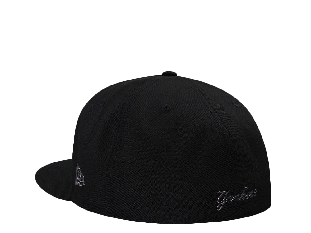 New Era New York Yankees World Series 1999 Black Pewter Prime Edition 59Fifty Fitted Gorra