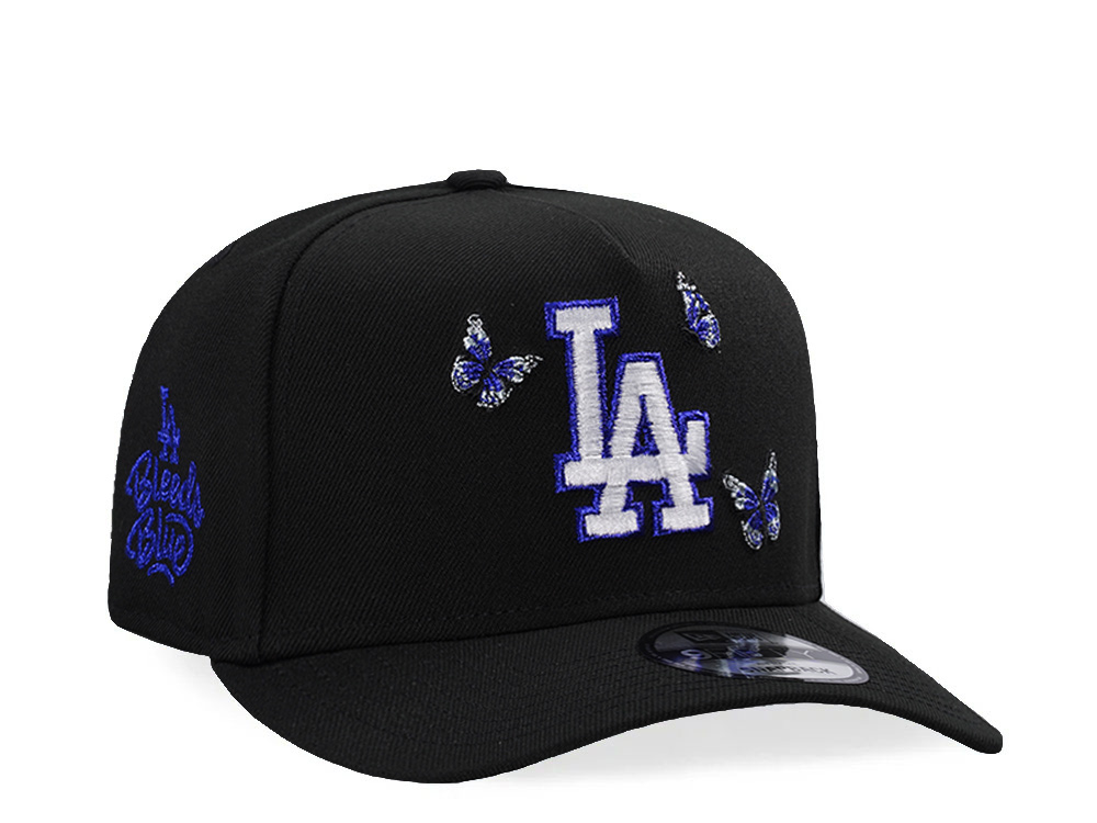 New Era Los Angeles Dodgers Butterfly Black Prime Edition 9Fifty A Frame Snapback Gorra