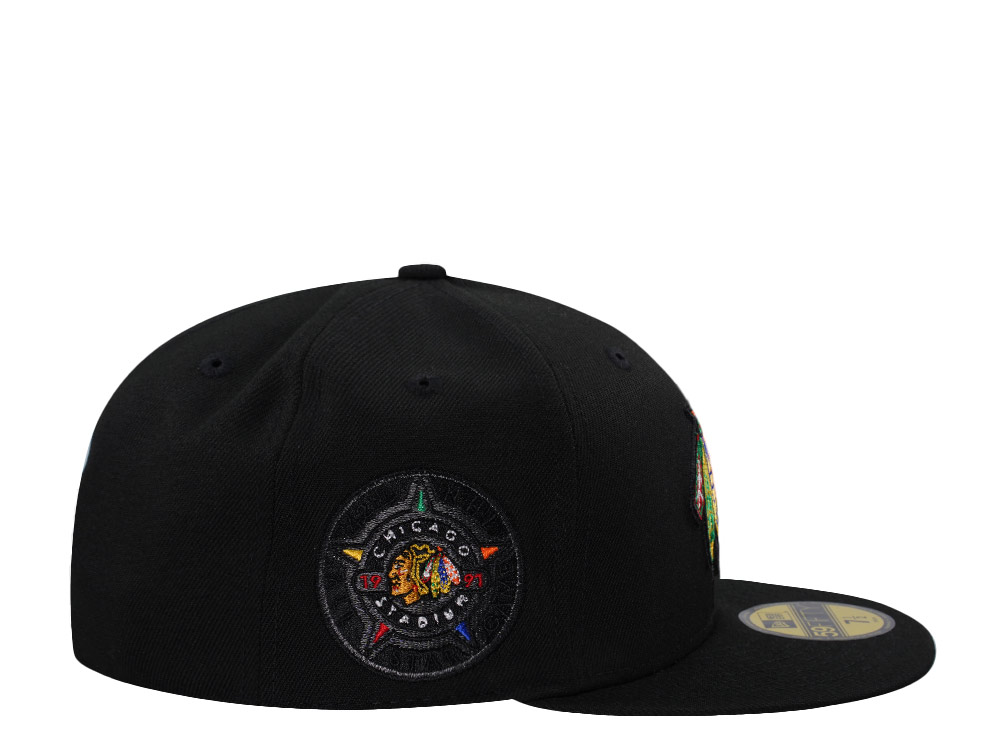 New Era Chicago Blackhawks All Star Game 1991 Blackout Prime Edition 59Fifty Fitted Gorra