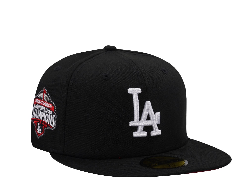 New Era Los Angeles Dodgers World Series Champions 2025 Black Prime Edition 59Fifty Fitted Gorra