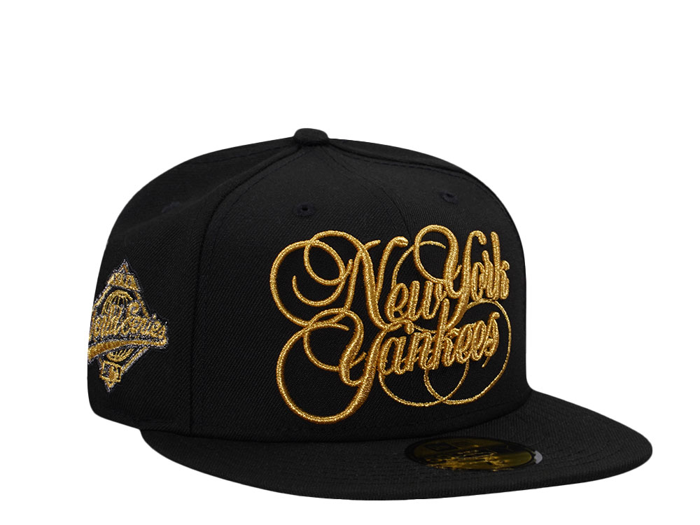 New Era New York Yankees World Series 1996 Black Gold Prime Edition 59Fifty Fitted Gorra