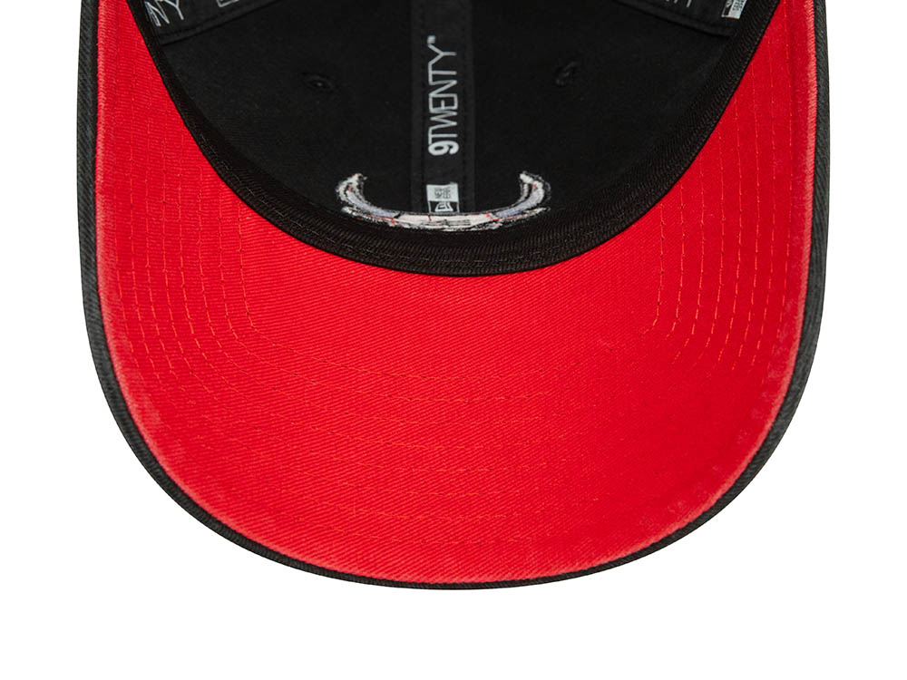 New Era Chicago Bulls Black 9Twenty Strapback Gorra