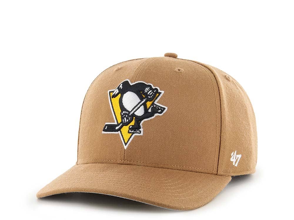 47Brand Pittsburgh Penguins Classic DP Camel Snapback Gorra