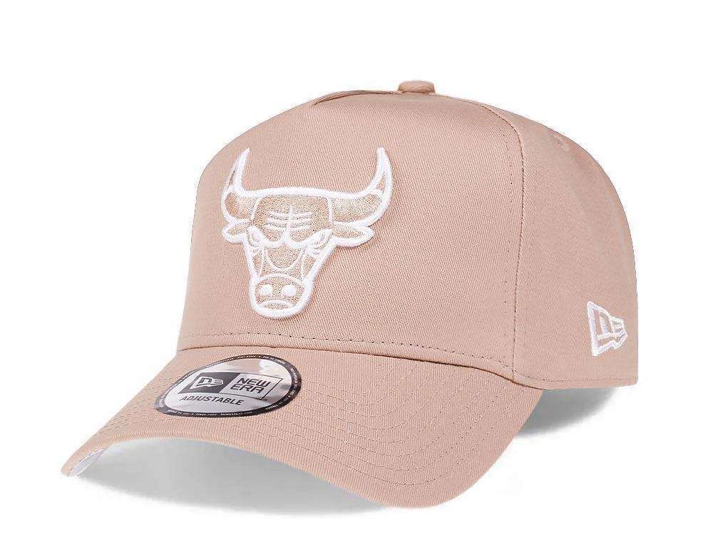 New Era Chicago Bulls Sand Prime Edition 9Forty A Frame Snapback Gorra
