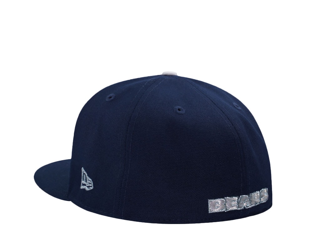 New Era Chicago Bears Staley Ocean Blue Prime Edition 59Fifty Fitted Gorra