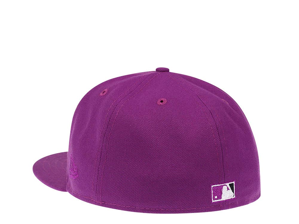New Era Tampa Bay Rays Inaugural Season 1998 Pink Grapes Edition 59Fifty Fitted Gorra