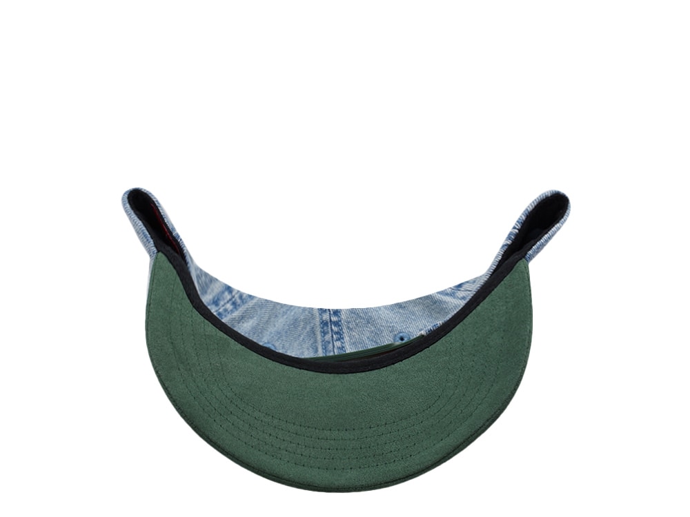 American Needle Millers High Life Fulton Denim Edition Snapback Gorra