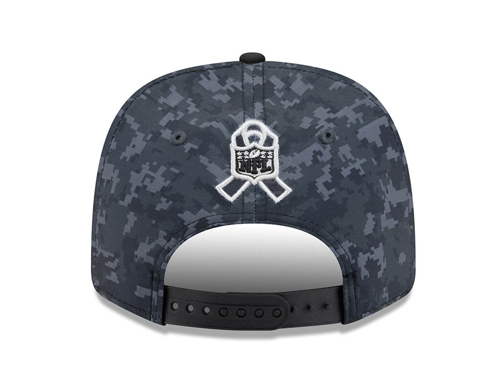New Era Seattle Seahawks NFL Salute to Service 2026 Digi Camo Black 9Seventy Stretch Snapback Gorra