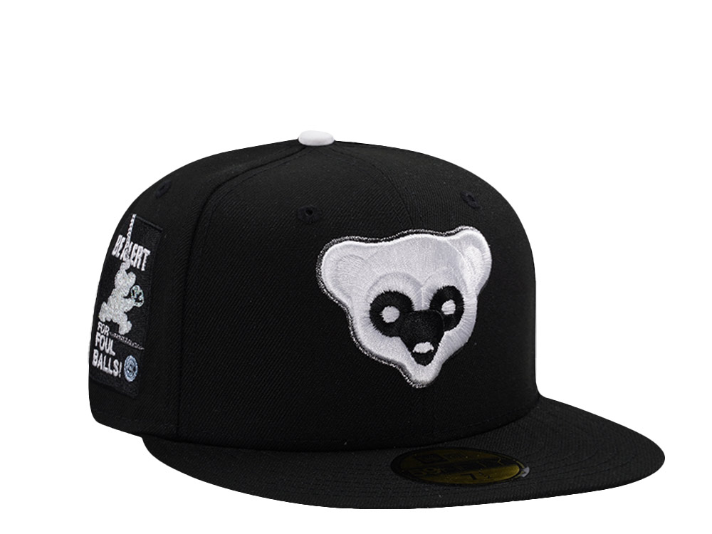New Era Chicago Cubs Be Alert Black Prime Edition 59Fifty Fitted Gorra