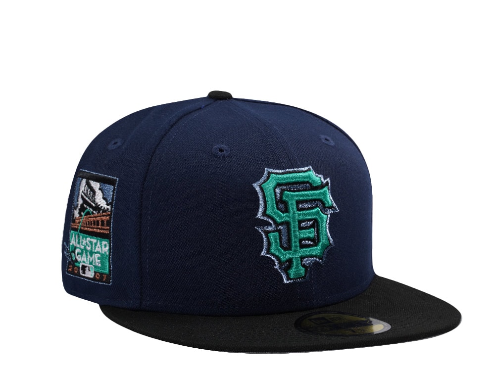 New Era San Francisco Giants All Star Game 2007 Ocean Blue Two Tone Edition 59Fifty Fitted Gorra