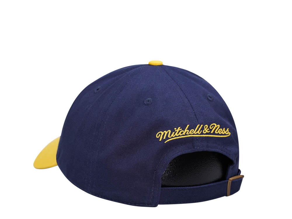 Mitchell & Ness University of Michigan Team Two Tone 2.0 Dad Strapback Gorra