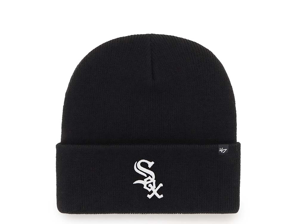 47 Brand Chicago White Sox Black Edition Cuff Gorro