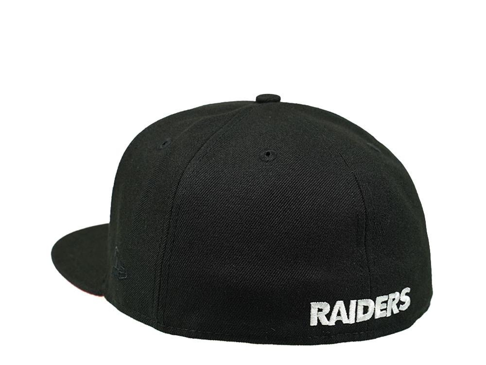 New Era Las Vegas Raiders 60th Season Black Red Edition 59Fifty Fitted Gorra