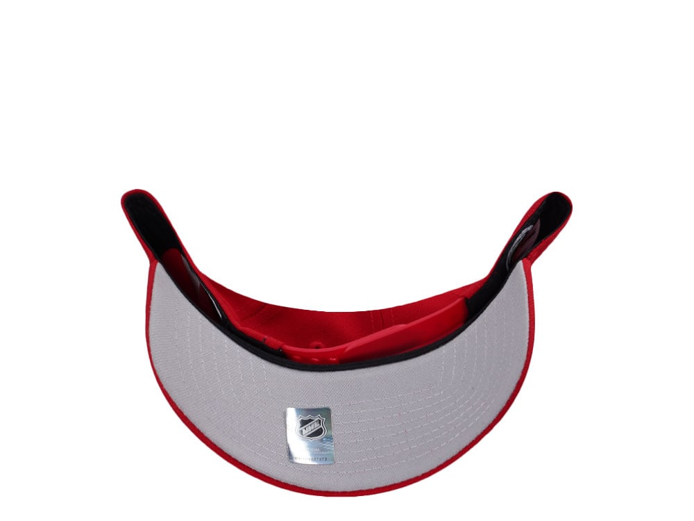 New Era New Jersey Devils 40th Anniversary Red Prime Edition 9Forty A Frame Snapback Gorra