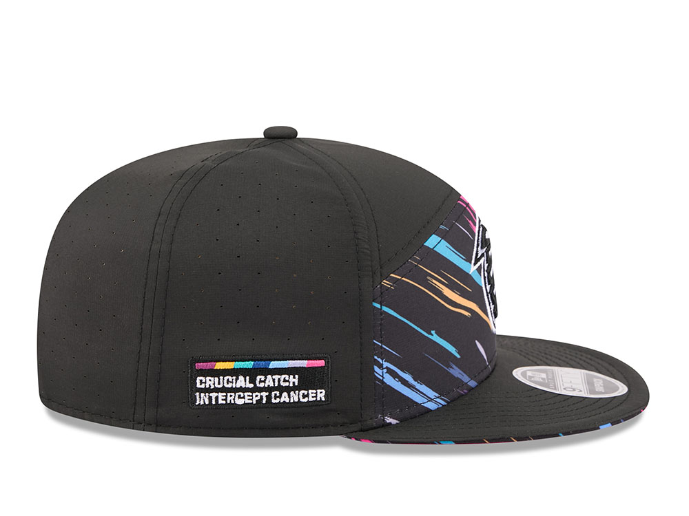 New Era Atlanta Falcons Crucial Catch 2026 Black Edition 9Fifty Split Panel Snapback Gorra