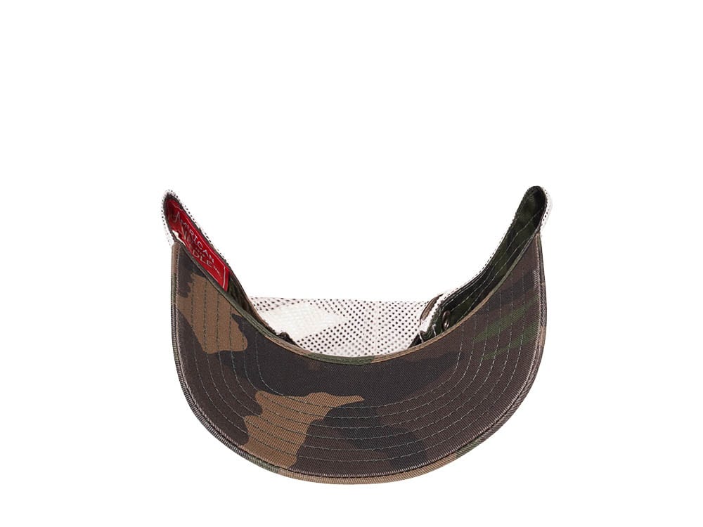 American Needle California Republic Camouflage Trucker Strapback Gorra