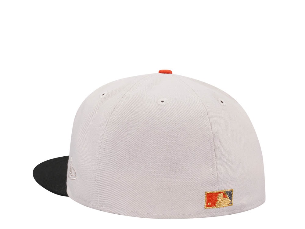 New Era San Francisco Giants All Star Game 2007 Stone Throwback Two Tone Edition 59Fifty Fitted Gorra