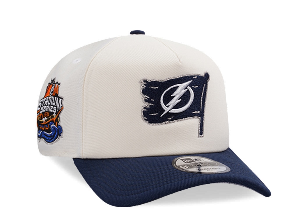 New Era Tampa Bay Lightning Stadium Series 2026 Chrome Two Tone Edition 9Forty A Frame Snapback Gorra