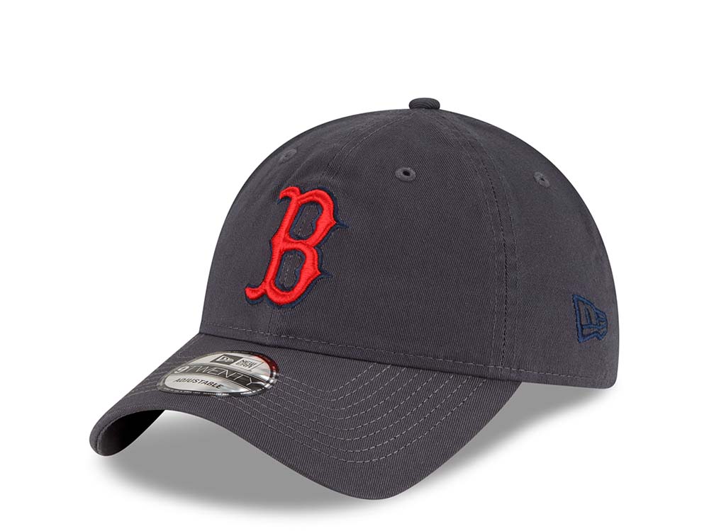 New Era Boston Red Sox Gray Core Classic 9Twenty Strapback Gorra