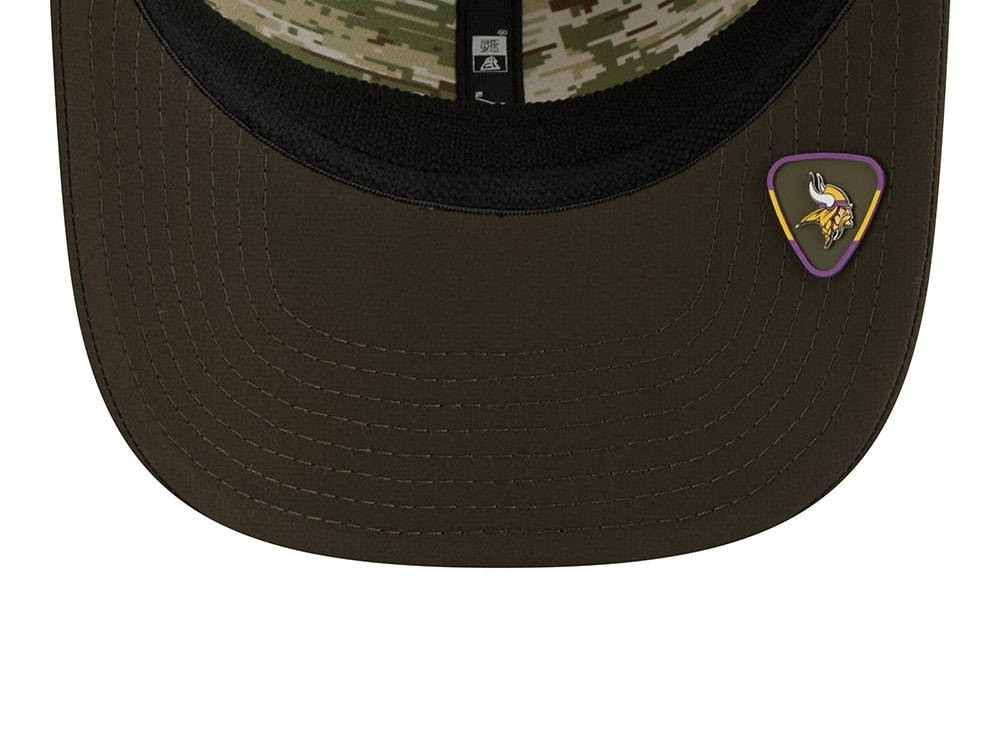 New Era Minnesota Vikings Salute To Service 2025 9Seventy Snapback Gorra