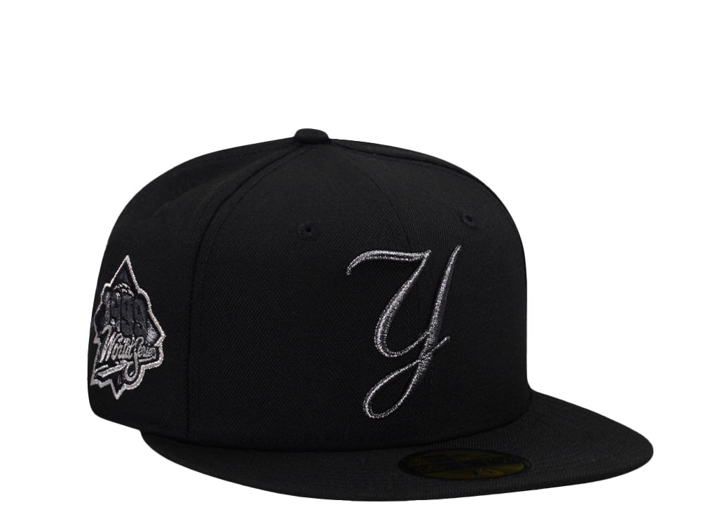 New Era New York Yankees World Series 1999 Black Pewter Prime Edition 59Fifty Fitted Gorra