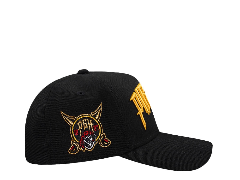 New Era Pittsburgh Pirates Black Prime Edition 9Forty A Frame Snapback Gorra
