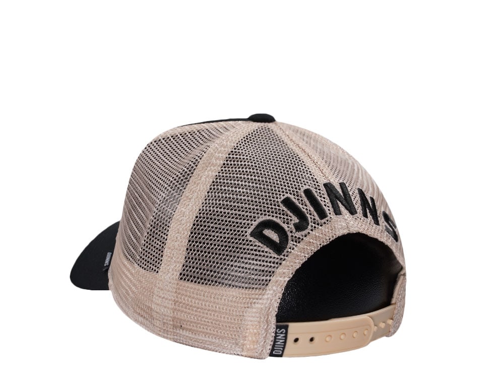 Djinns Lazy Sunday Coffee Club Black Trucker Snapback Gorra