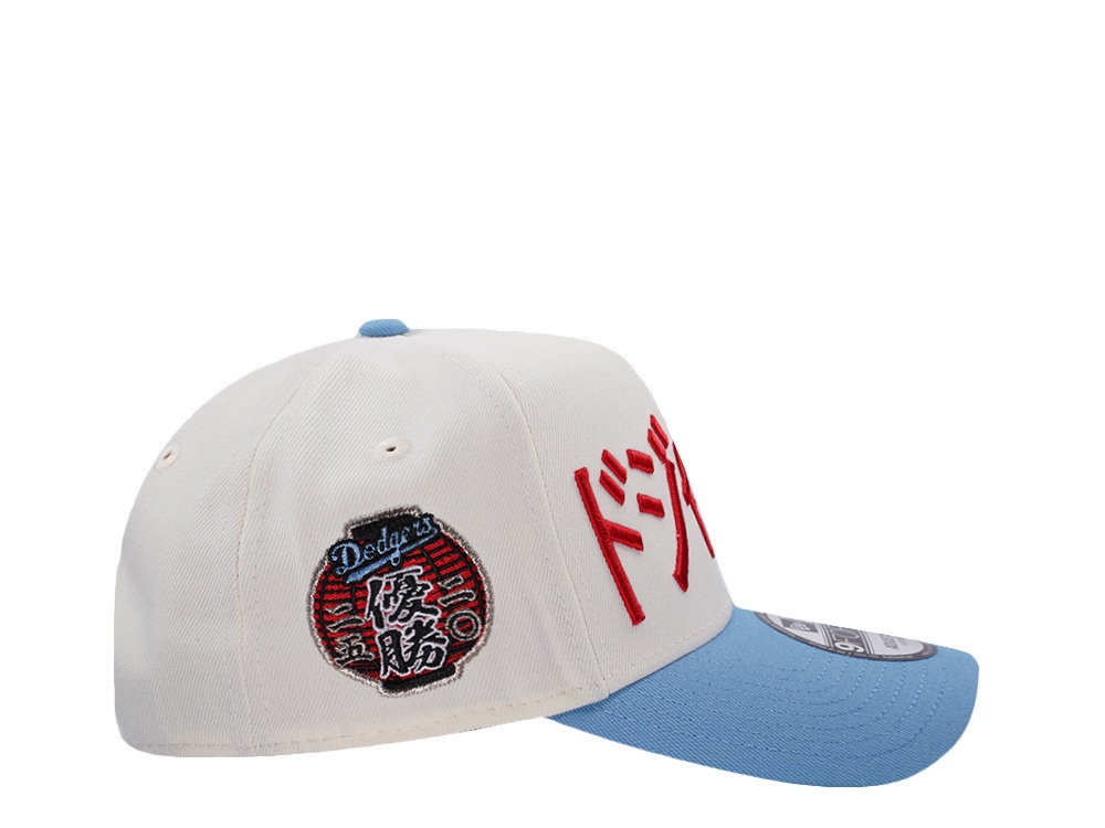 New Era Los Angeles Dodgers World Series 2025 Chrome Two Tone Edition 9Forty A Frame Snapback Gorra