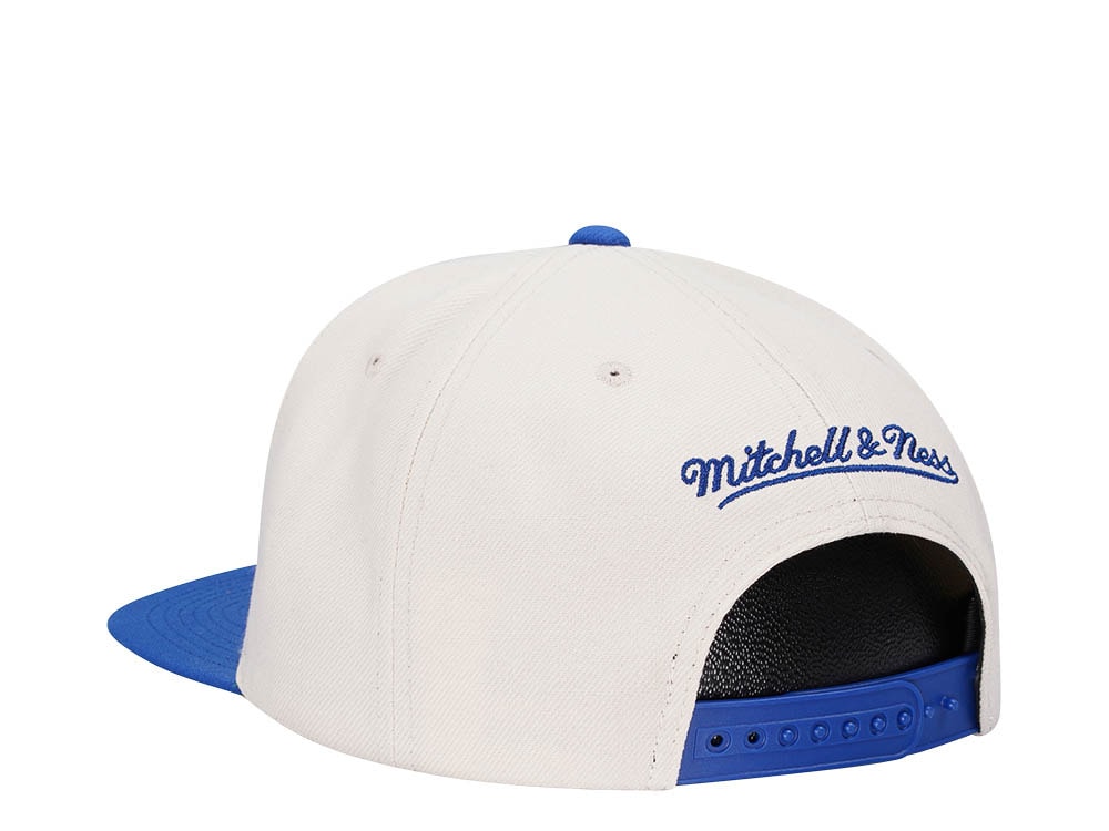Mitchell & Ness Hartford Whalers Vintage Off-White Snapback Gorra