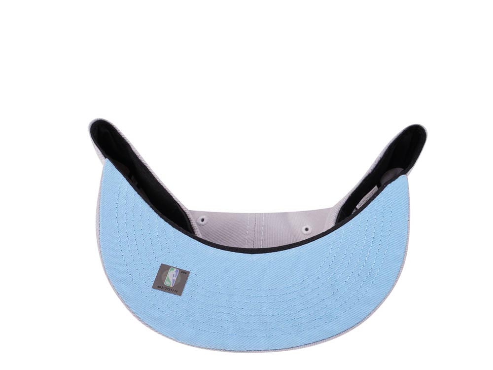 New Era NBA Logo Gray Edition 59Fifty Fitted Gorra