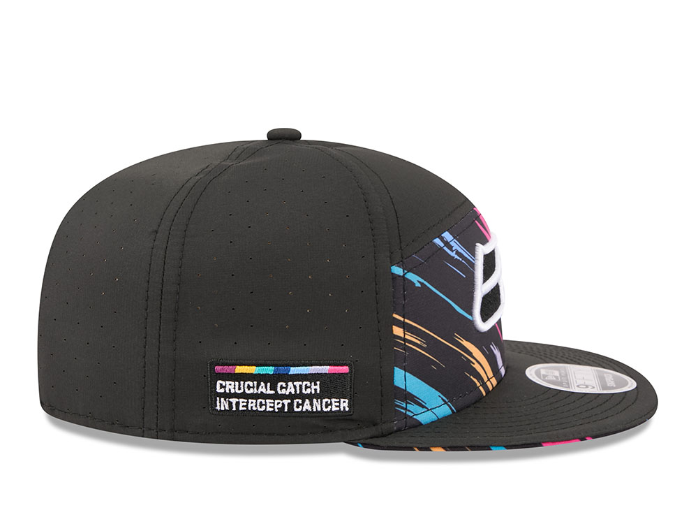New Era Seattle Seahawks Crucial Catch 2026 Black Edition 9Fifty Split Panel Snapback Gorra