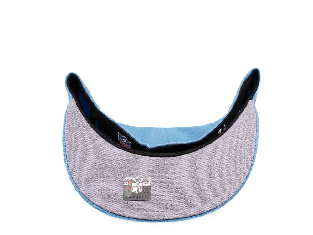 New Era Seattle Seahawks Super Bowl XLVIII Sky Blue Edition 59Fifty Fitted Gorra