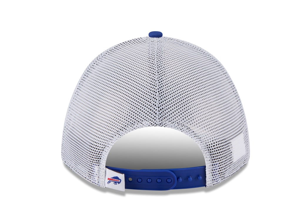 New Era Buffalo Bills Official Team Color Edition 9Forty M Crown A Frame Trucker Snapback Gorra